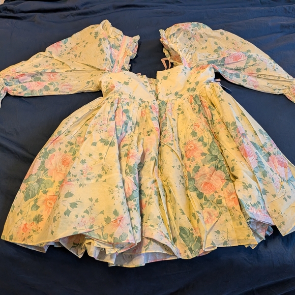 Selkie Dresses & Skirts - Floral Selkie Party Ever After Dress with Puff Sleeves